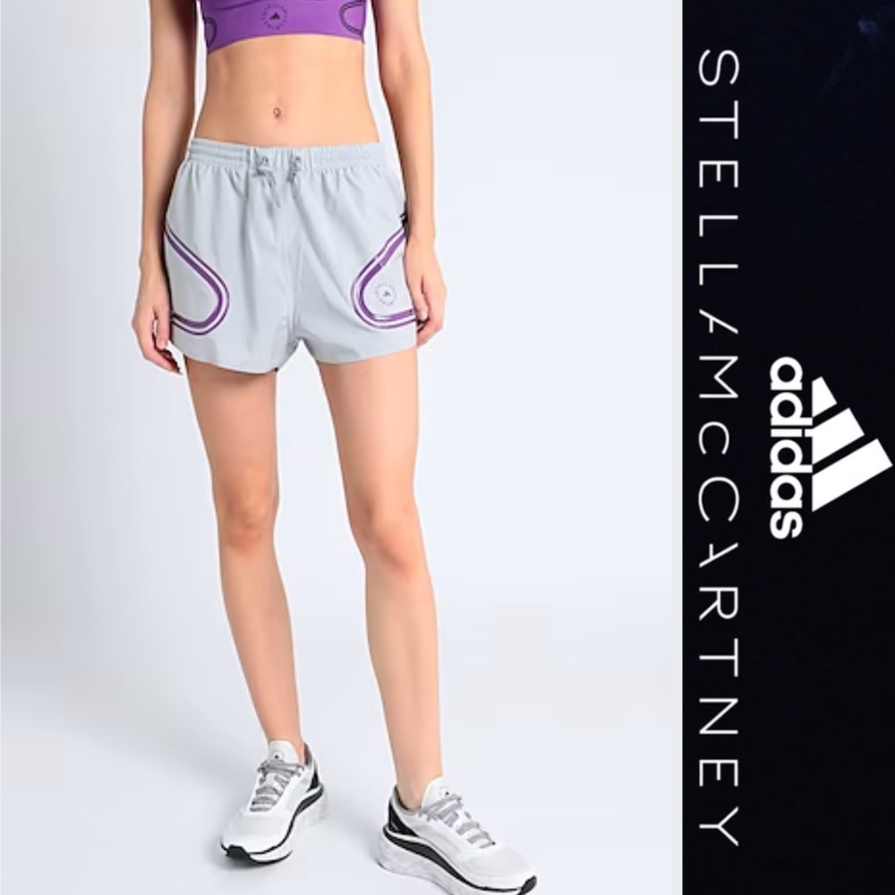 ADIDAS BY STELLA MCCARTNEY TRUEPACE RUNNING SHORTS*NWT - Picture 2 of 7